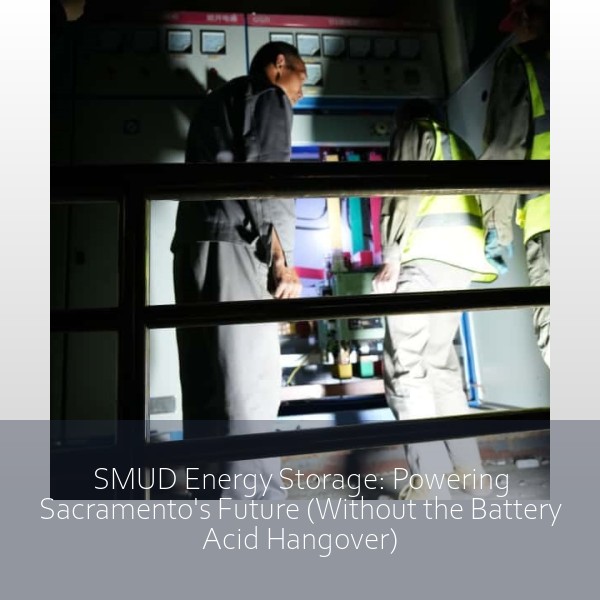 SMUD Energy Storage: Powering Sacramento's Future (Without the Battery Acid Hangover)